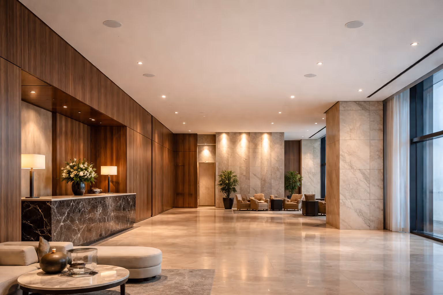 Installed sound system equipment for facilities and venues