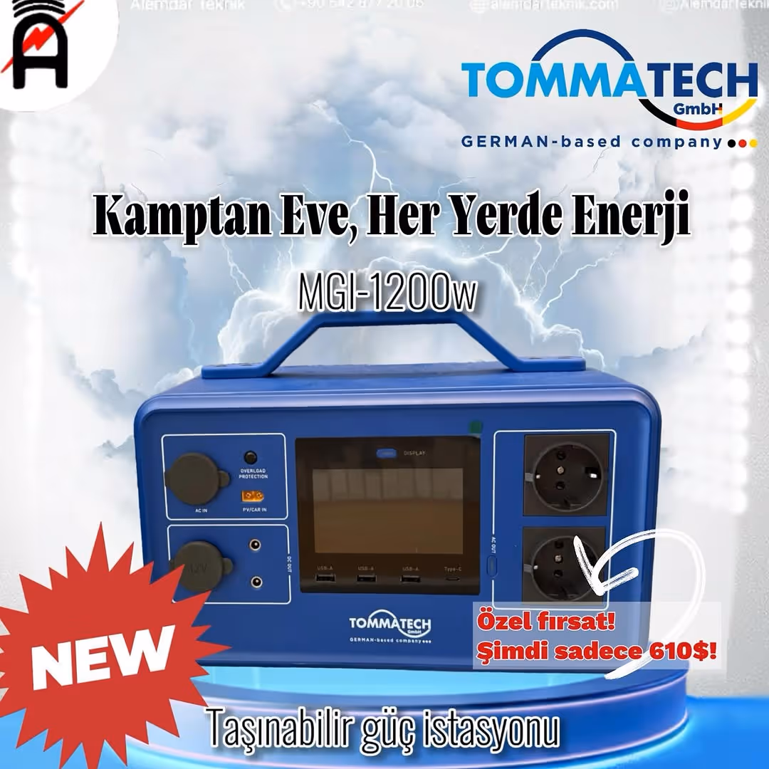 Alemdar Teknik technical equipment and accessories showcase