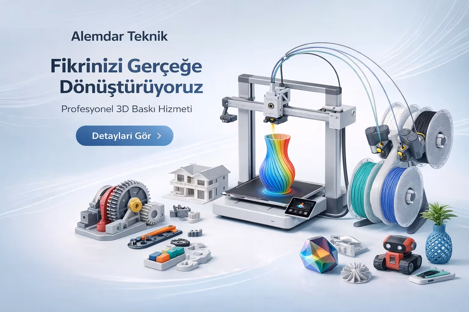 Alemdar Teknik solar products and installation components